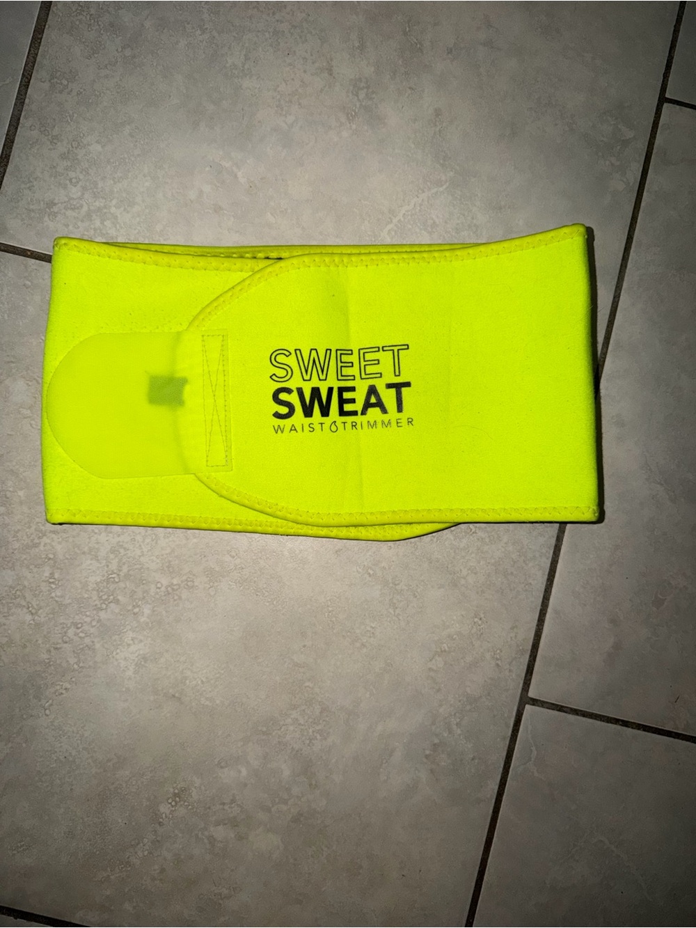 Neon Yellow Fitness Waist Trimmer